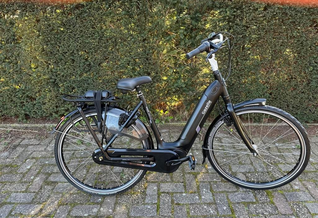 Electrische gazelle grenoble bosch middenmotor, Fietsen en Brommers, Ophalen, Zo goed als nieuw, 51 tot 55 cm, 50 km per accu of meer