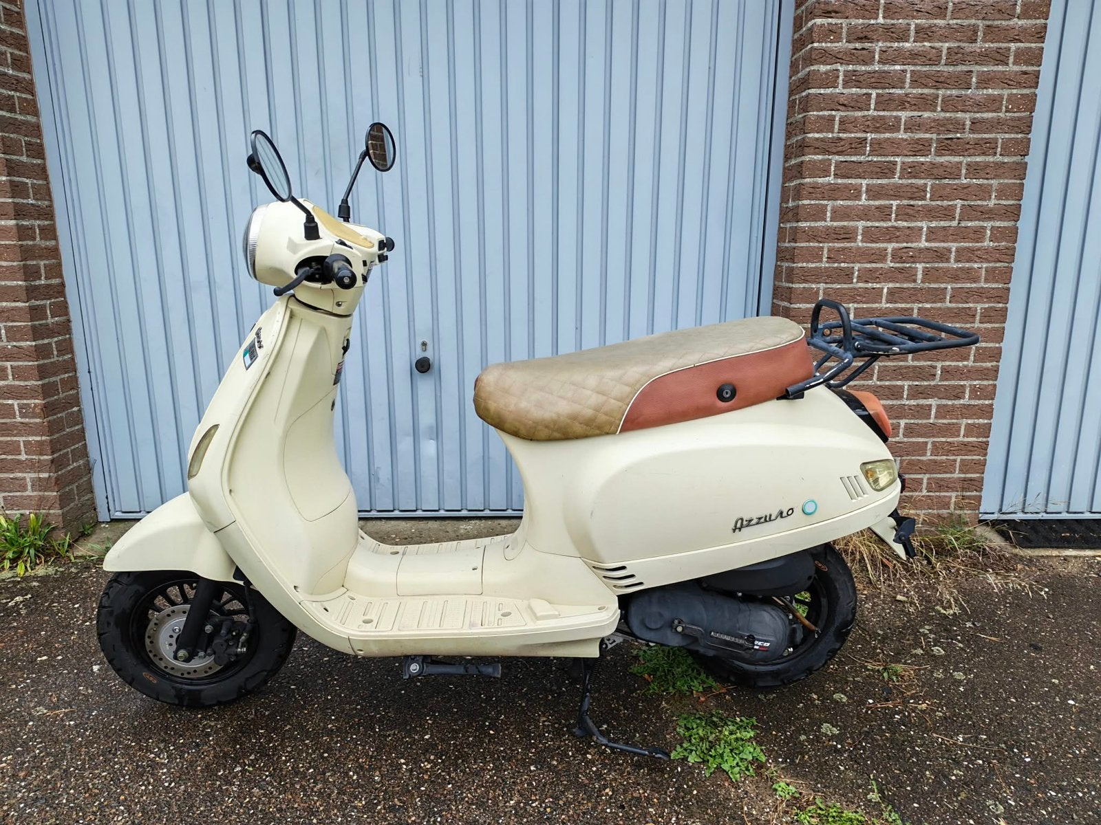 Scooter A klasse  Neco Azzuro 50cc (2017) 4-takt, Fietsen en Brommers, Scooters | Overige merken, Ophalen, Gebruikt, Klasse A (25 km/u)