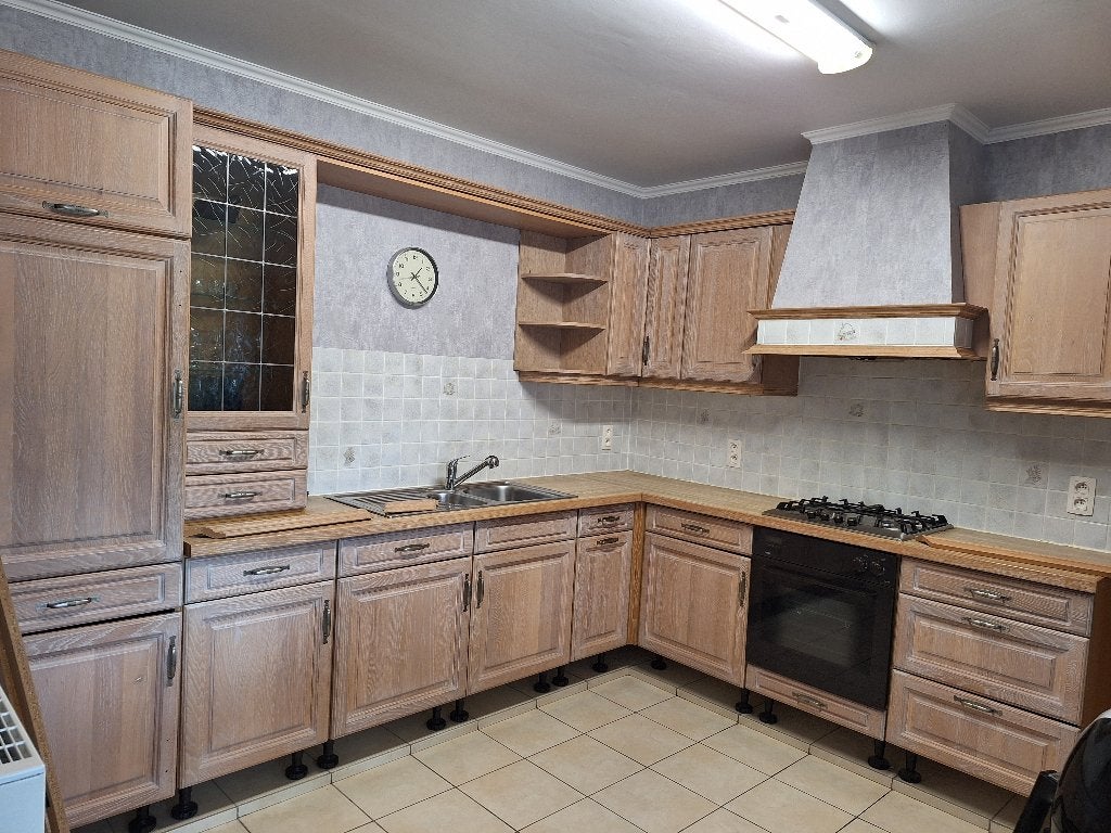 Keuken, Maison & Meubles, Cuisine | Cuisines complètes, Synthétique, Brun, Enlèvement, Utilisé