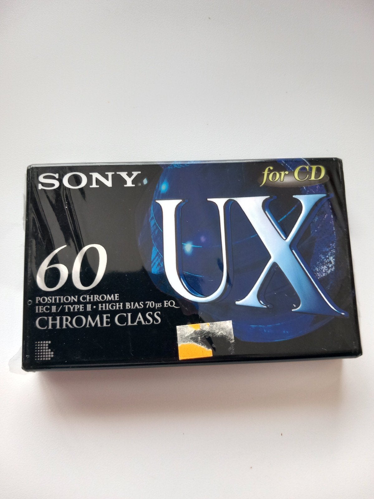CASSETTE. 1 SONY UX CHOME CLASS 60, Enlèvement ou Envoi