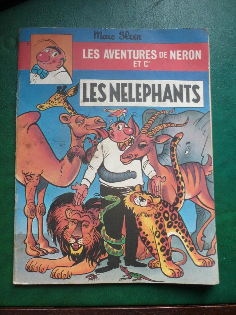 Album de bandes dessinées de Nero : Les néléphants (1968), Livres, Enlèvement ou Envoi, Marc Sleen, Une BD, Utilisé