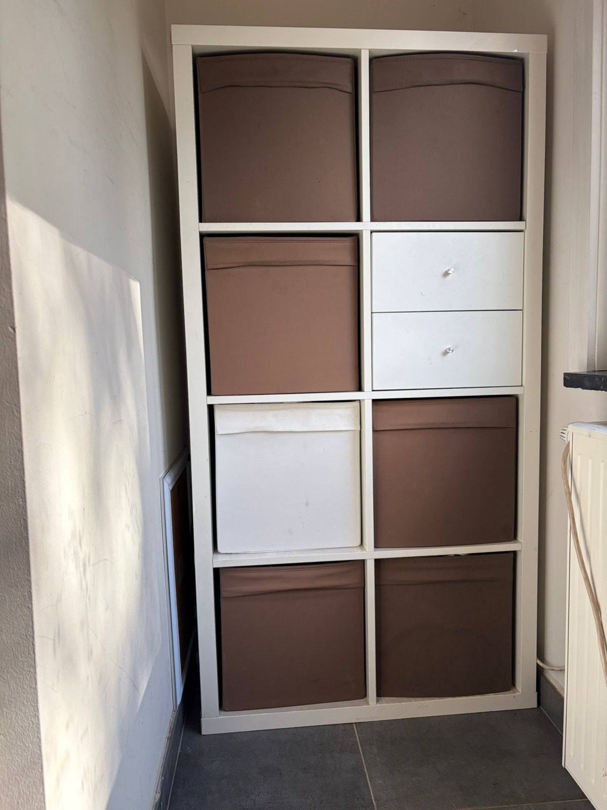 Ikea Kallax, Enlèvement, Comme neuf