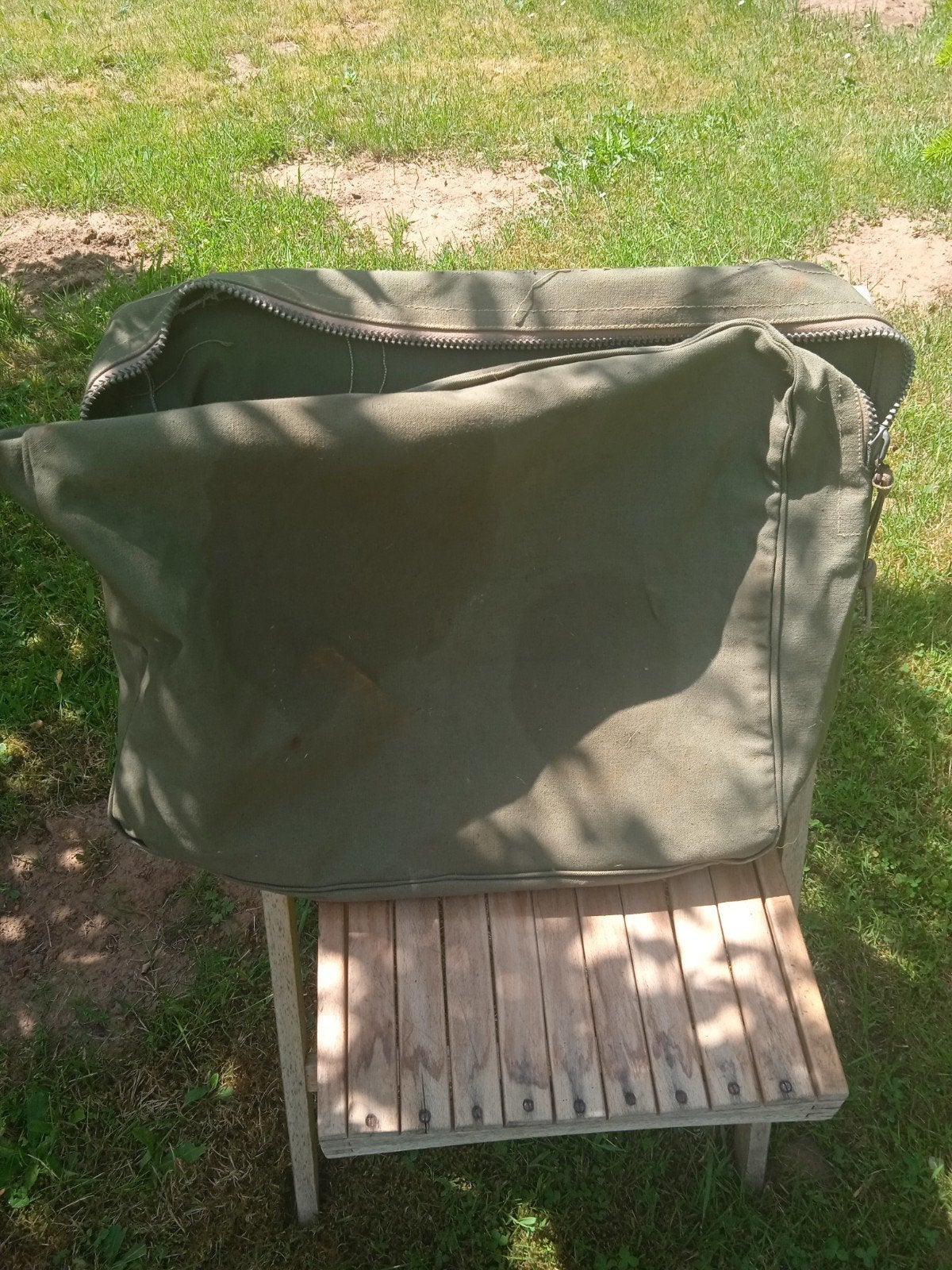 Housse de coussin siège half track original US WW2, Ophalen of Verzenden