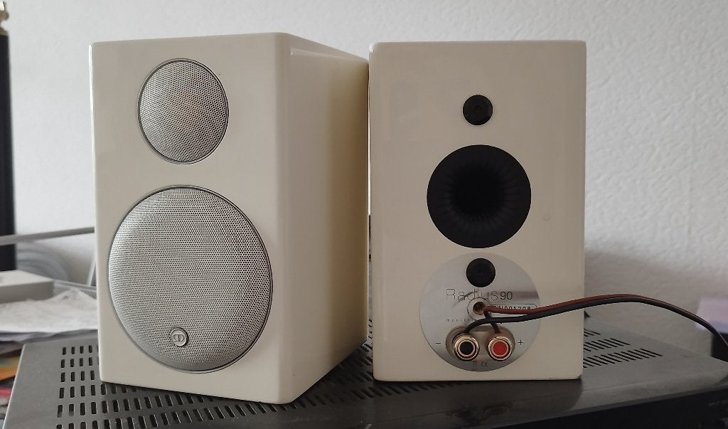 Hi-End Luidsprekers Monitor Audio, Audio, Tv en Foto, Luidsprekerboxen, Front, Rear of Stereo speakers, 60 tot 120 watt, Ophalen of Verzenden