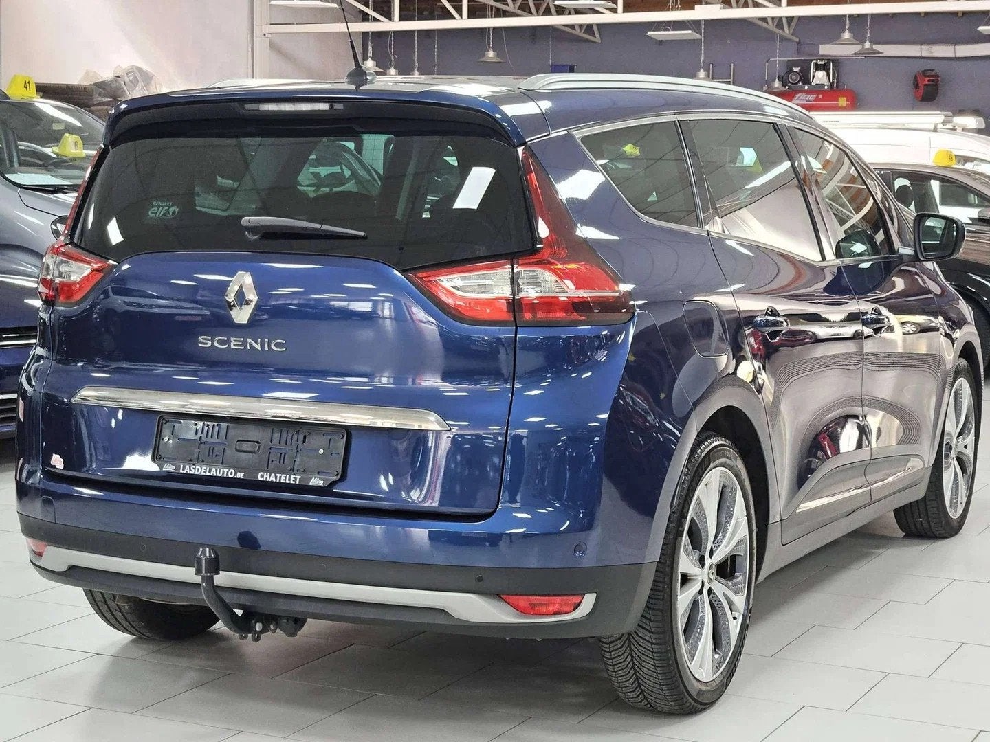 Renault Grand Scénic 1.3 TCE Pano Massage Cruise Bi-Zone Pa, Auto's, Gebruikt, 4 cilinders, 7 zetels, Bedrijf