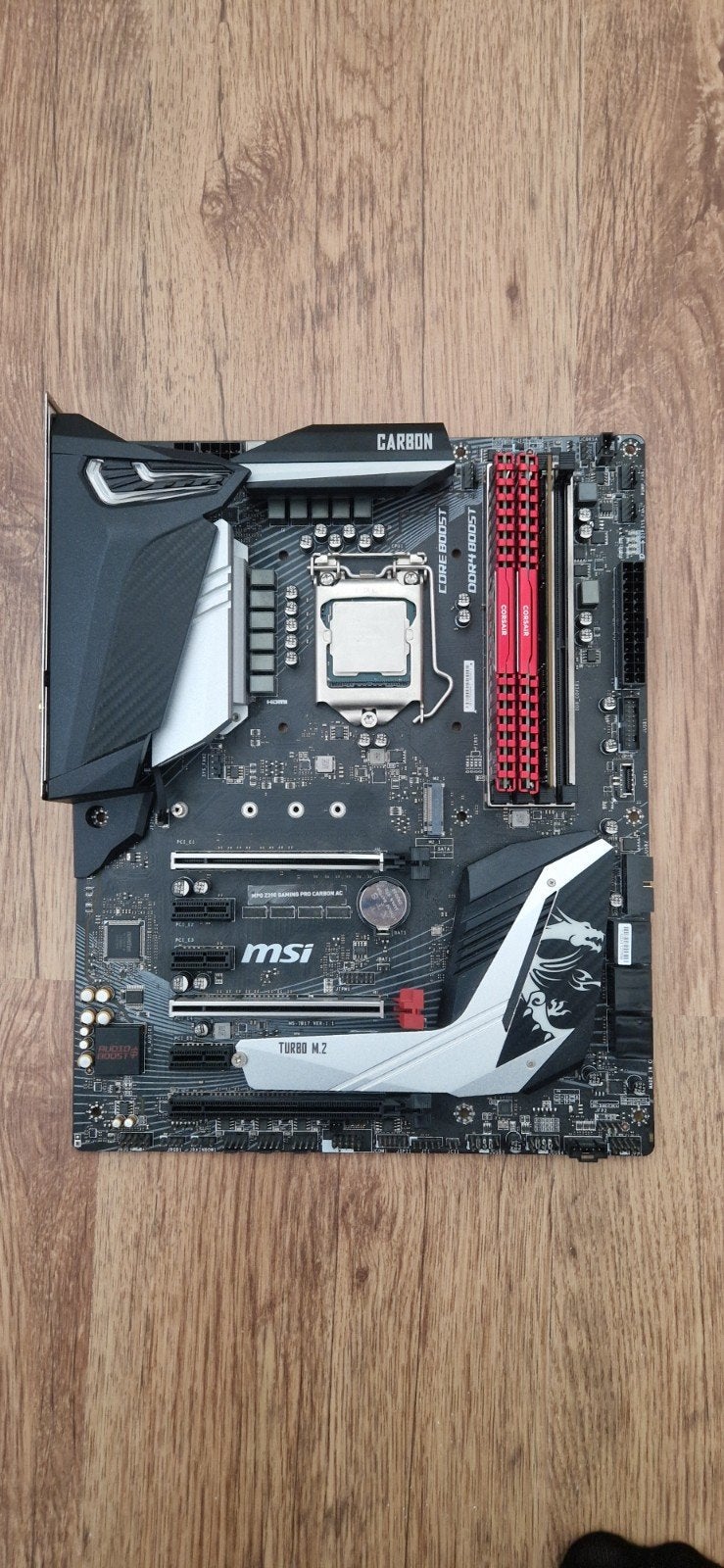 moederbord + cpu + ram, Computers en Software, LGA 1151, DDR4, Ophalen of Verzenden, Zo goed als nieuw