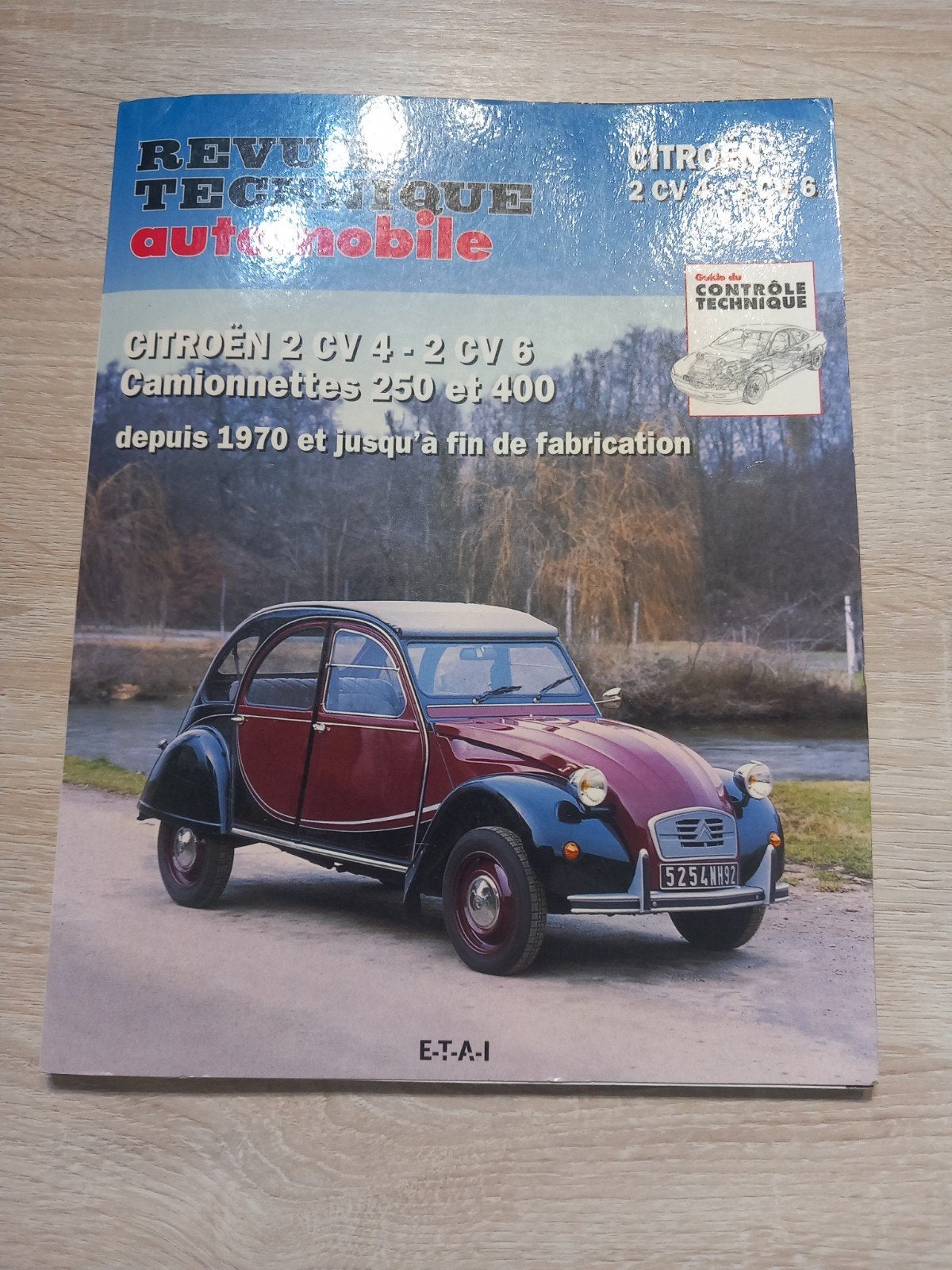 RTA citroën 2cv, Enlèvement ou Envoi, Citroën