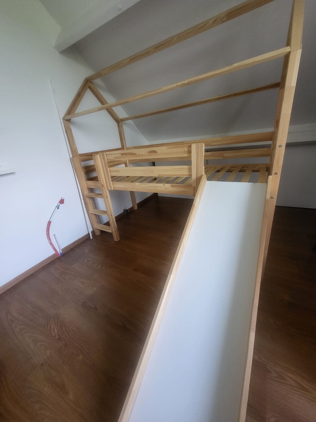 Hoogslaper, Enfants & Bébés, Chambre d'enfant | Lits superposés & Lits mezzanines, Enlèvement, Lit mezzanine
