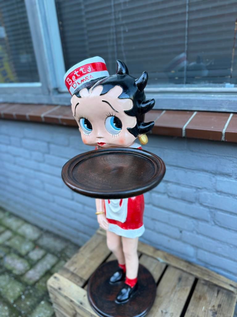 Belle statue de fille de Betty Boop Diner, Enlèvement, Utilisé, Humain