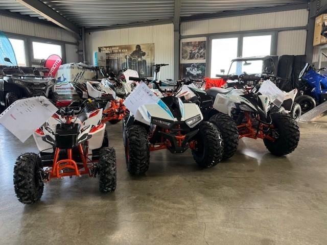 Kayo kinderquads elektrisch en benzine, Motos, Quads & Trikes, 1 cylindre, Enlèvement