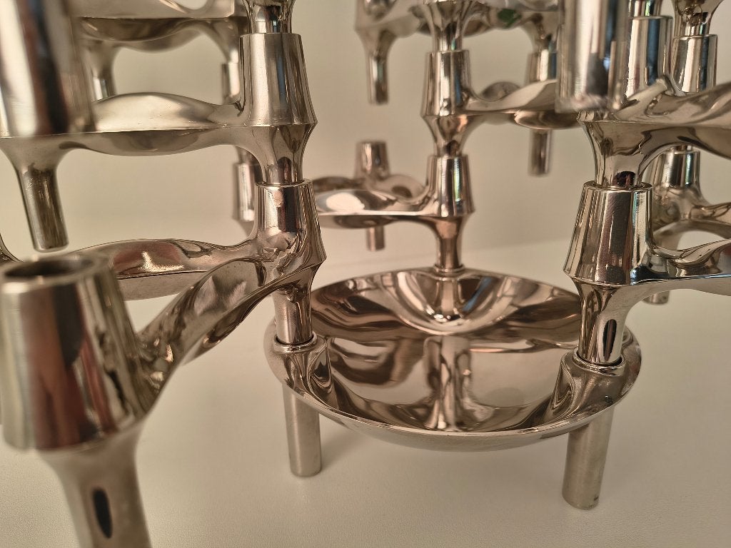 Chandeliers Fritz Nagel et César Stoffi., Maison & Meubles, Enlèvement ou Envoi, Autres marques, Comme neuf, Métal
