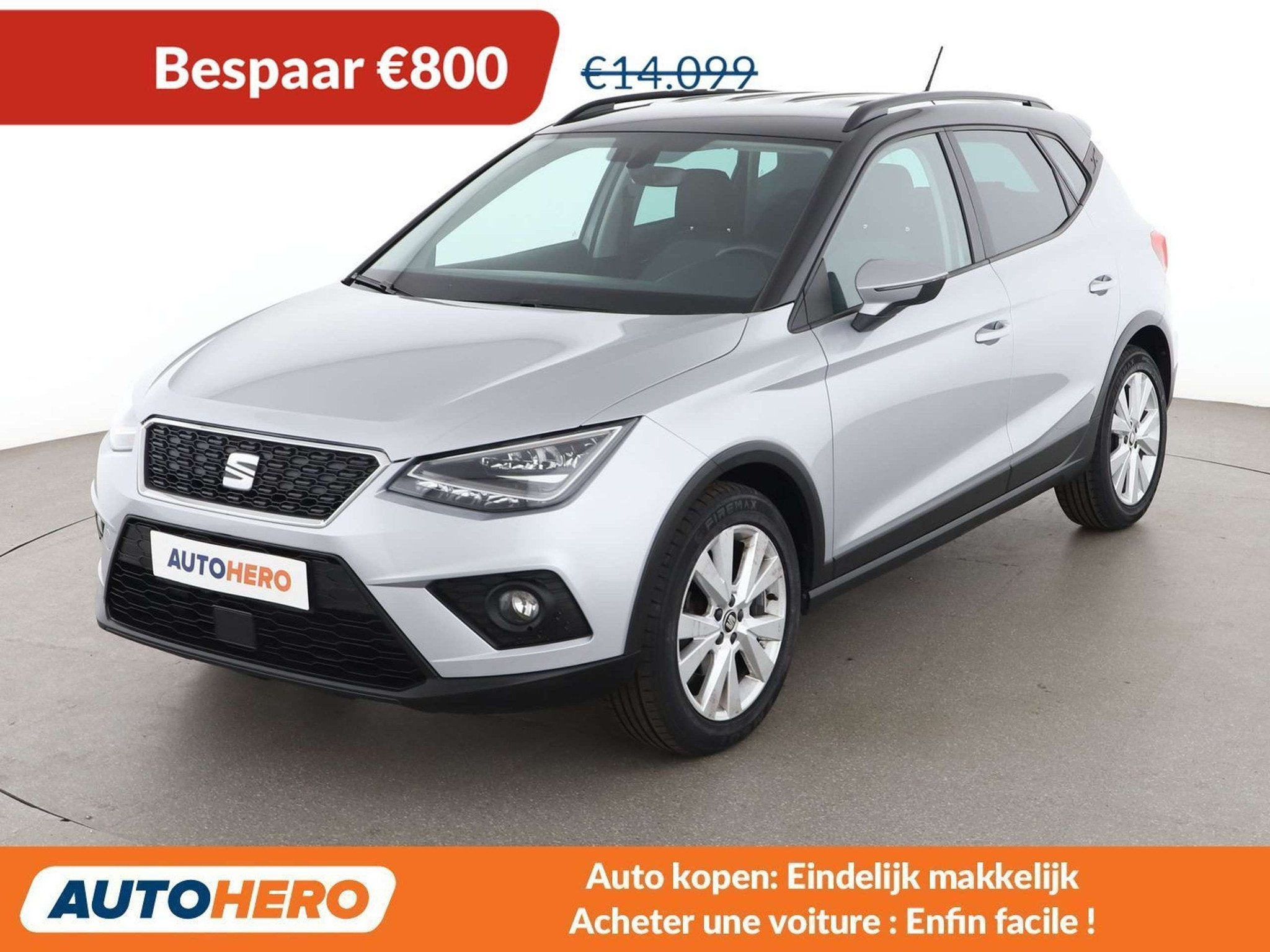SEAT Arona 1.0 TSI Style (année de construction 2020), Autos, Argent ou Gris, Achat, 1165 kg, 5 portes