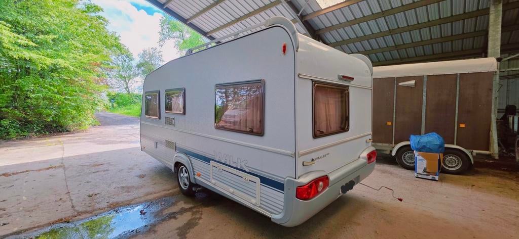Caravan Wilk 5s 2006bj Ventura voortent+MOVER +lief batterij, Particulier, Mover, Wilk