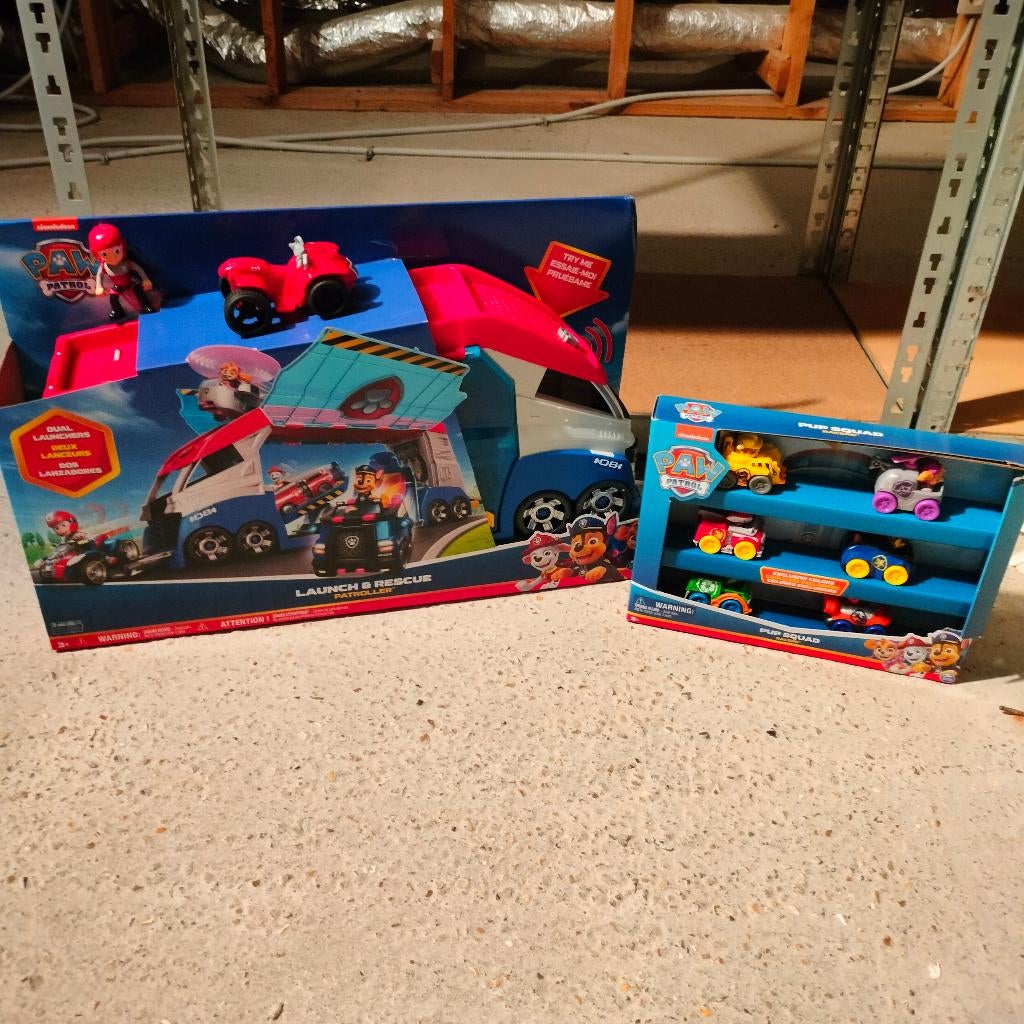 Paw patrol transportwagen, Ophalen of Verzenden, Nieuw