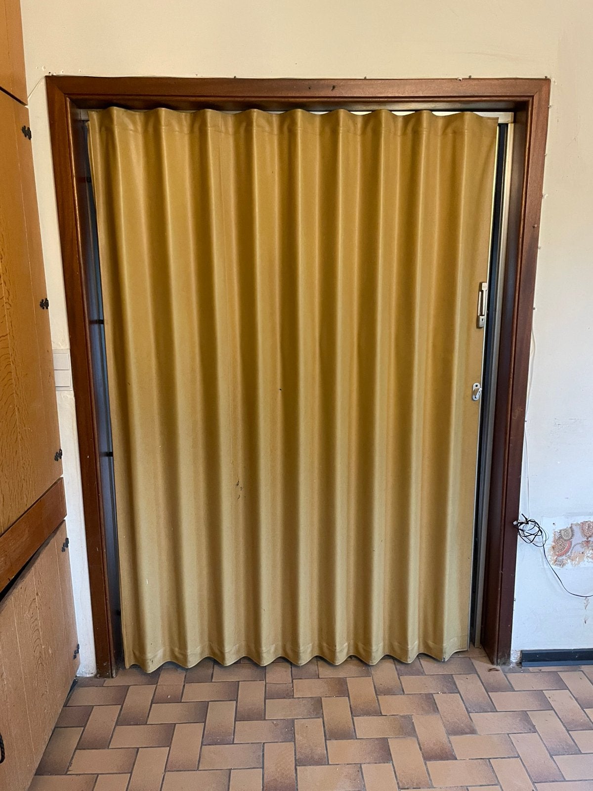 Porte store accordeo vintage, Enlèvement