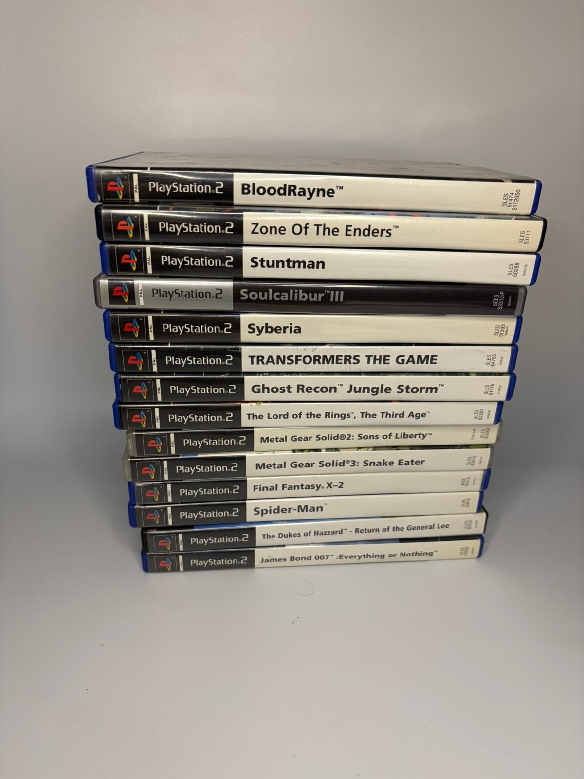 Lot 14 jeux PS2 MGS3, Final Fantasy X-2, Soulcalibur III, Consoles de jeu & Jeux vidéo, Jeux | Sony PlayStation 2, Enlèvement ou Envoi