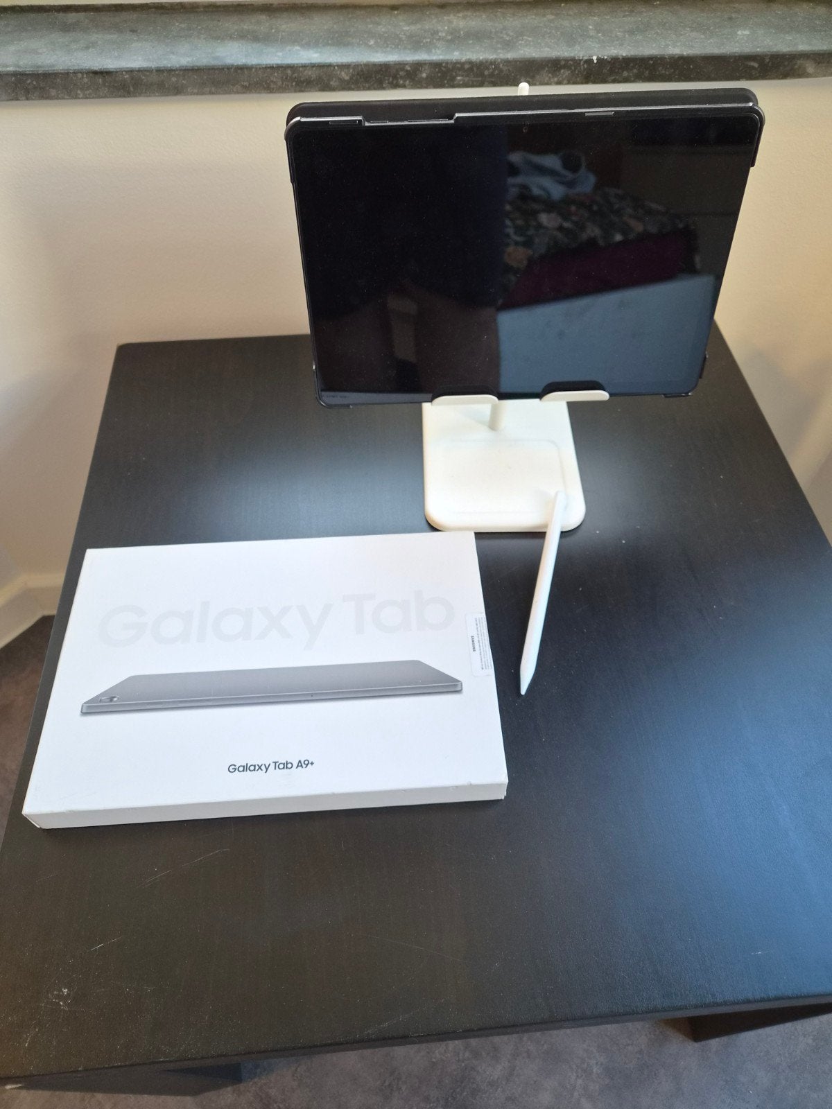 Samsung A9+ tablet van 64 GB + accessoires, Computers en Software, Ophalen, 11 inch, Zo goed als nieuw, Samsung