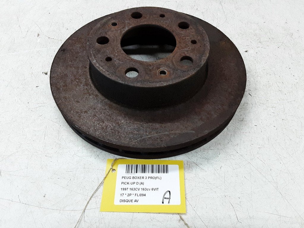 FREIN DISQUE AVANT Peugeot Boxer (U9) (01-2006/12-2023), Kontakt-peugeot@peugeot.com, Utilisé, Peugeot Deutschland GmbH, Bahnhofsplatz
65423  Rüsselsheim, DE