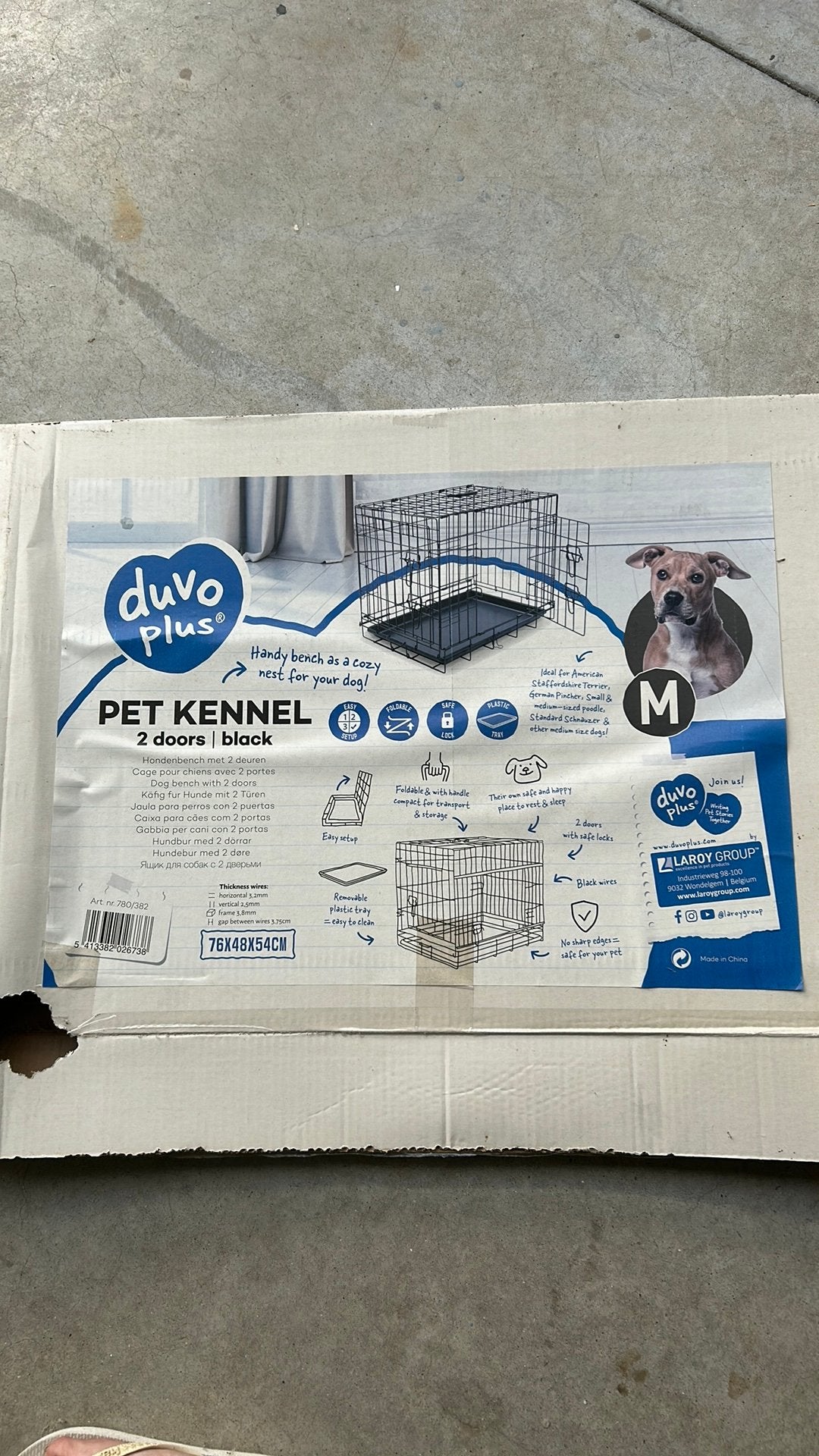 Honden kennel, duvo plus, Enlèvement, Utilisé