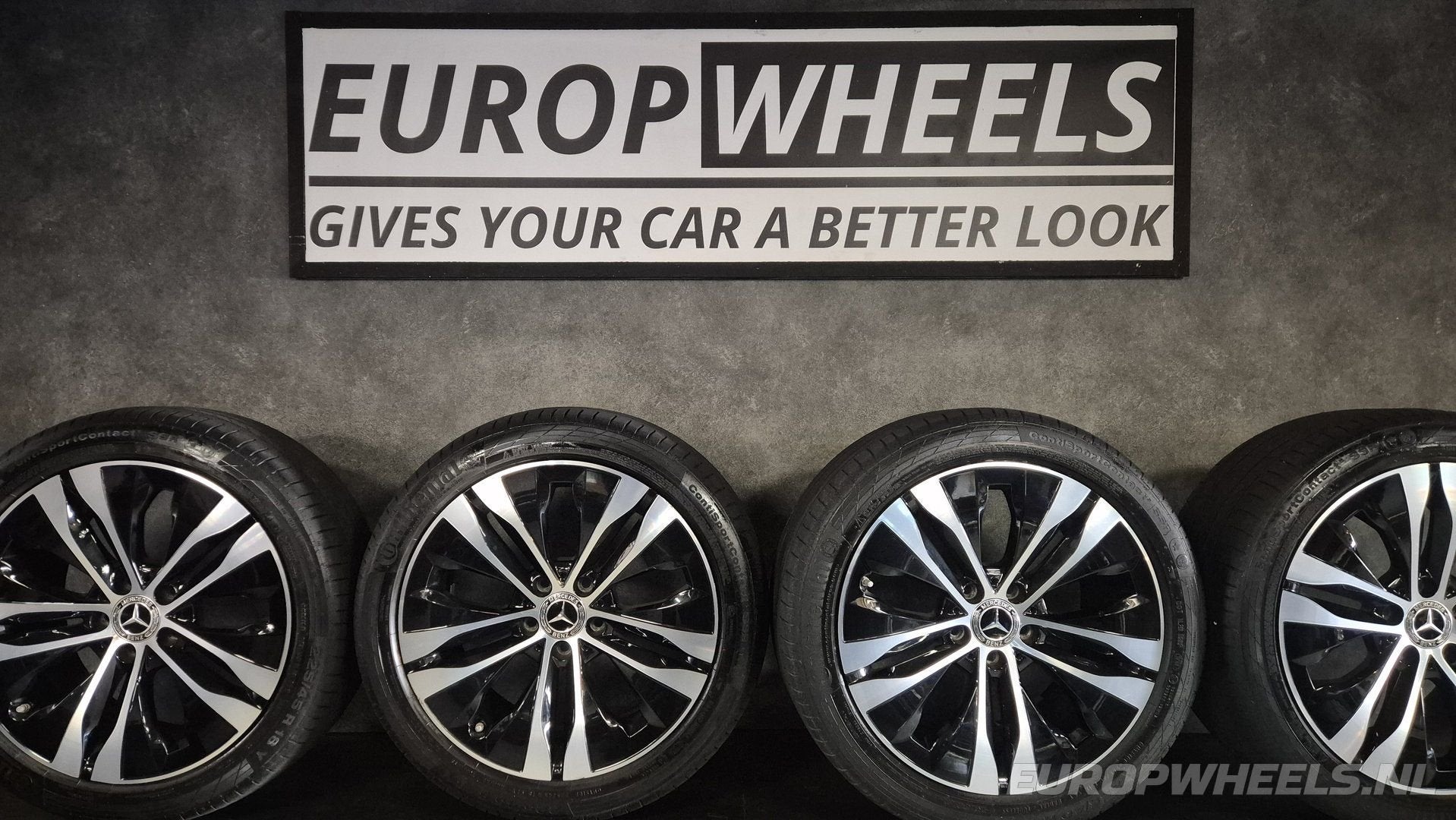 18 inch Mercedes C W206 S206 velgen zomerbanden, Auto-onderdelen, Banden en Velgen, 18 inch, Gebruikt, -, -