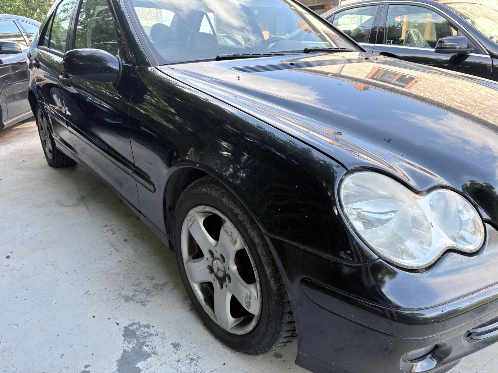 Mercedes C203, Auto's, 4 deurs, Achterwielaandrijving, Zwart, Automatische klimaatregeling