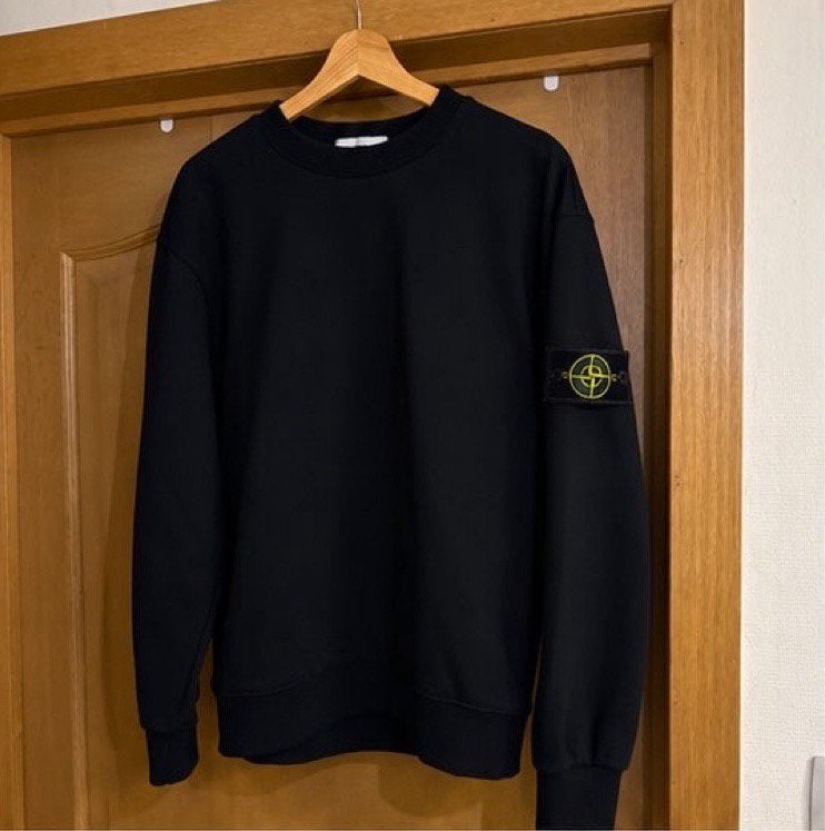 Pull stone noir, Vêtements | Hommes, Pulls & Vestes, Enlèvement ou Envoi, Comme neuf, Taille 48/50 (M), Stone Island