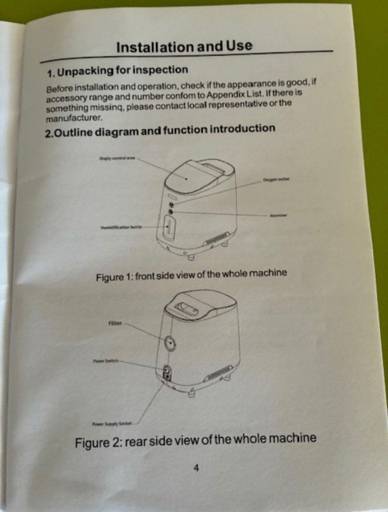Zuurstofapparaat, Diversen, Ophalen, Zo goed als nieuw