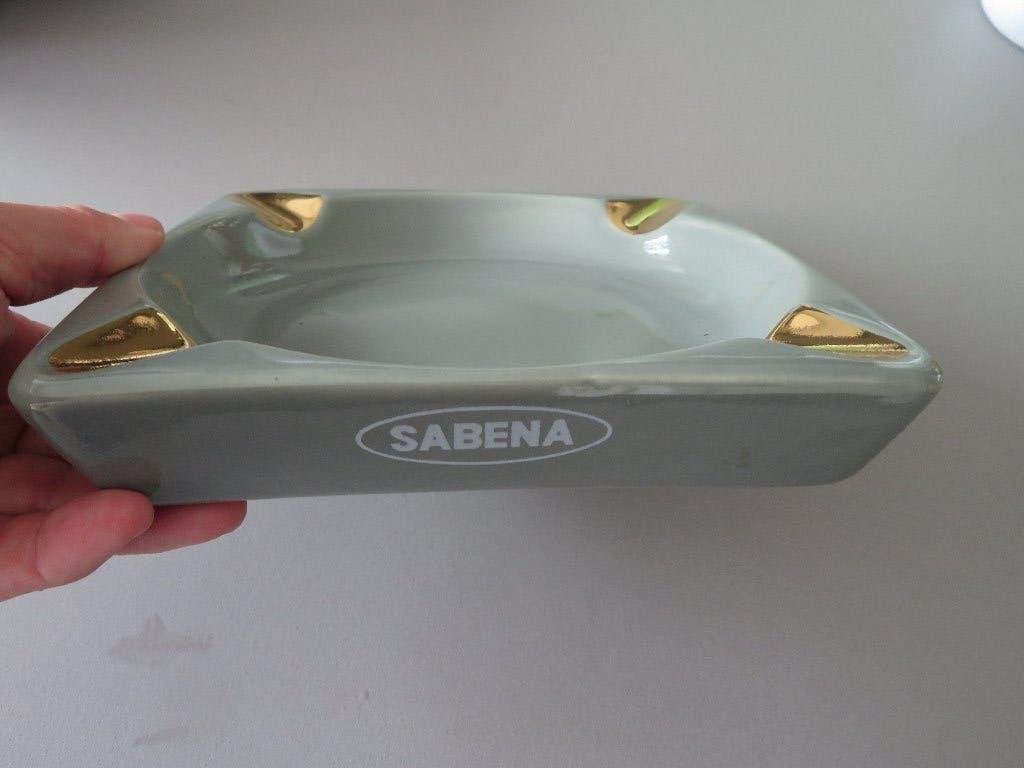 boch asbak grijs SABENA World airlines, Collections, Souvenirs Sabena, Envoi, Comme neuf