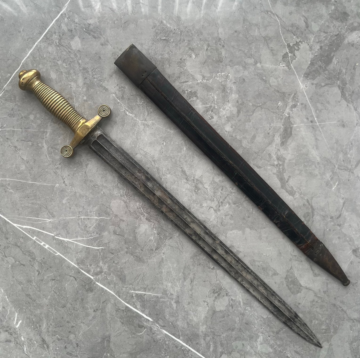 Authentique Glaive d’Infanterie Mod 1831 avec Fourreau (9), Collections, Enlèvement