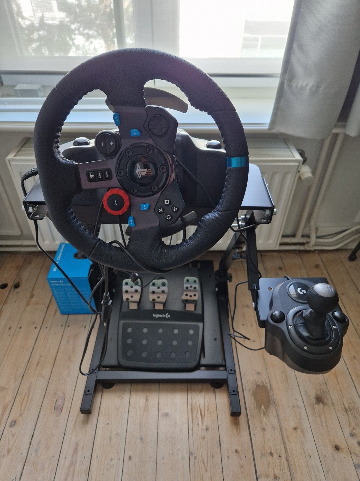 Logitech G920 stuur met extras, Games en Spelcomputers, Ophalen, Gebruikt, Stuurtje of Sportattribuut