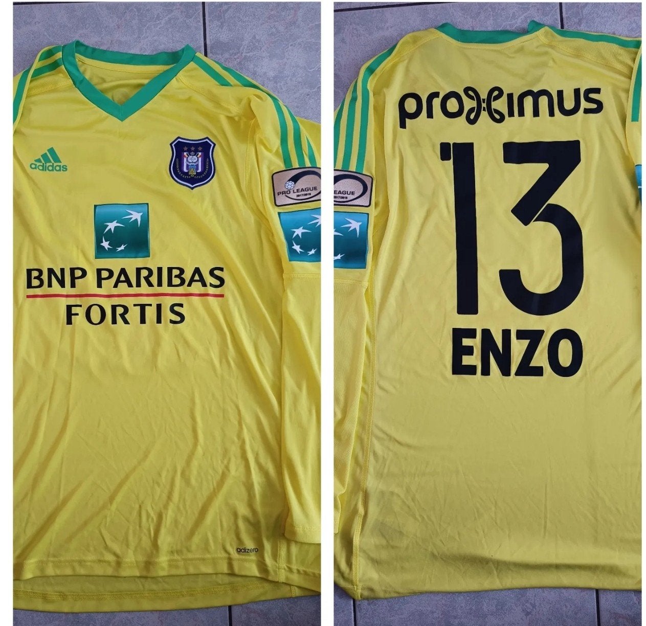maillot RSC Anderlecht Enzo D Alberto shirt, Enlèvement ou Envoi, Maillot