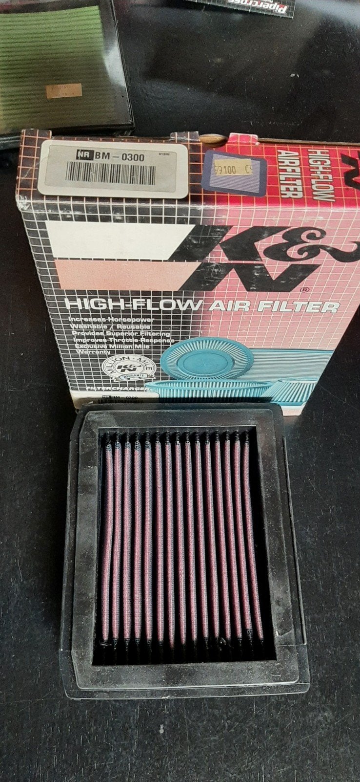 Filtre sport KN pour moto BMW Série R 1976 1998, Motos, Particulier, Neuf