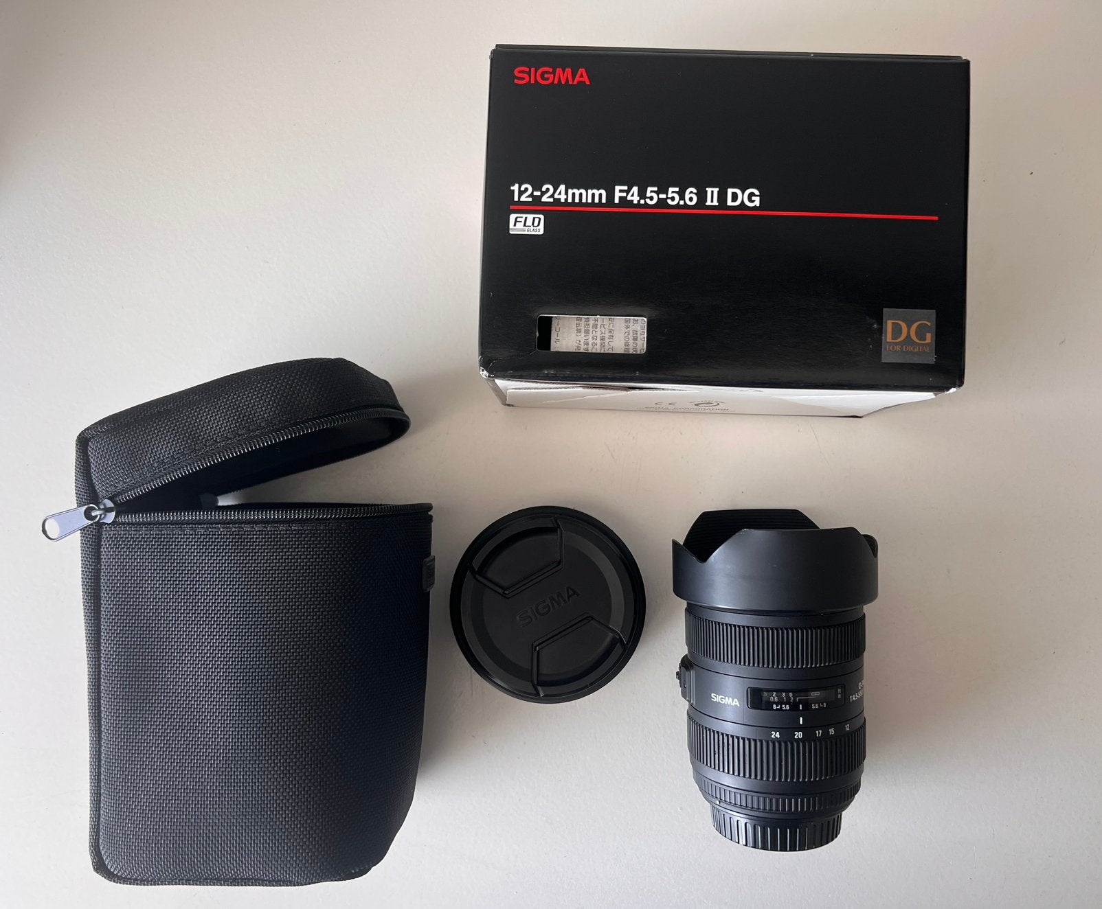 SIGMA 12-24mm F3.5-5.6 II DG, Ophalen, Sigma, Groothoeklens, Zo goed als nieuw