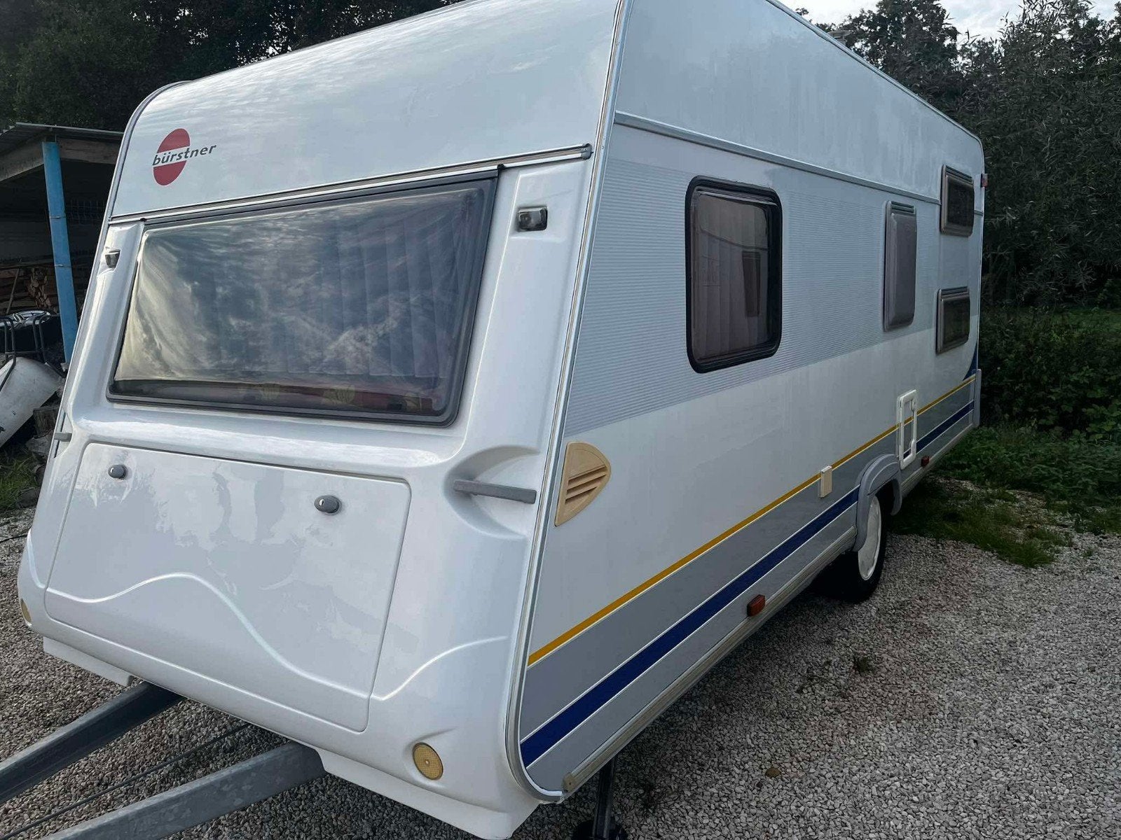 burstner 480tk annee 2003, Jusqu'à 5, 4 à 5 mètres, Particulier, Bürstner