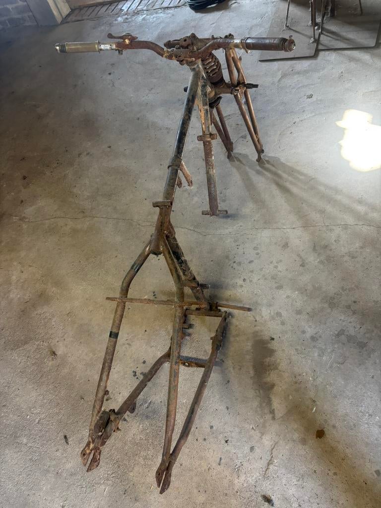 Sarolea AS350 frame, Enlèvement
