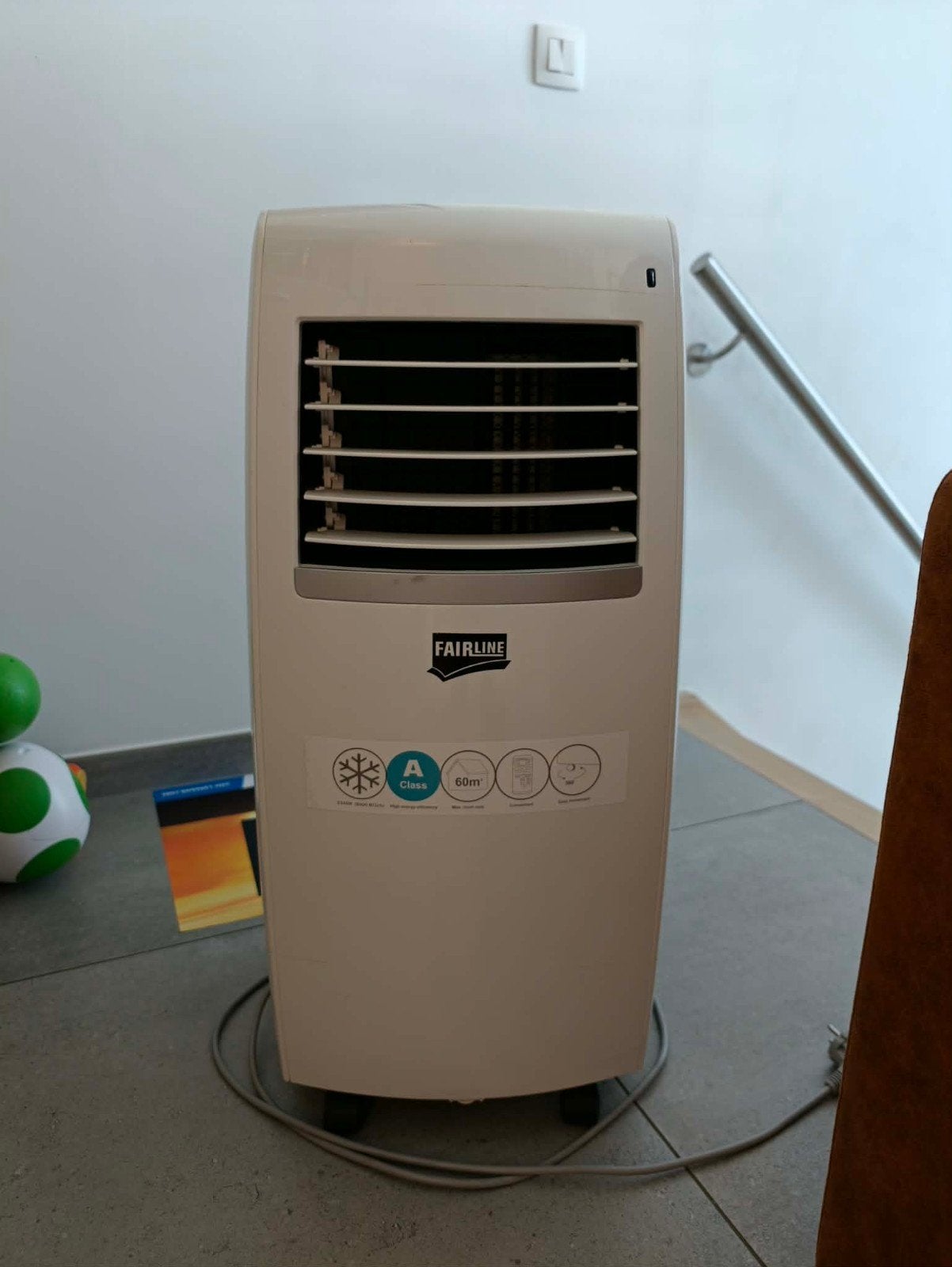 Mobiele Airco Fairline, 60 à 100 m³, Refroidissement et Déshumidification, Comme neuf, Enlèvement