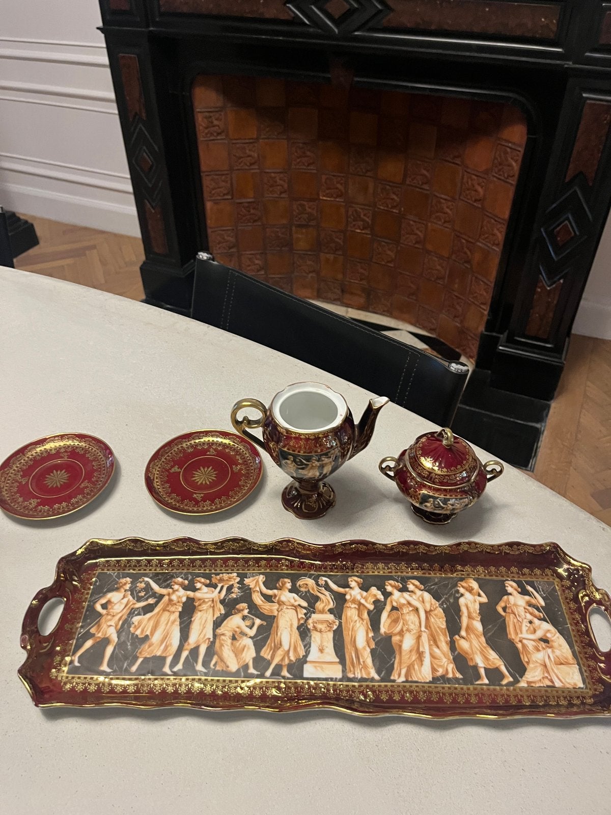 Groot lot porselein, Antiek en Kunst, Ophalen of Verzenden