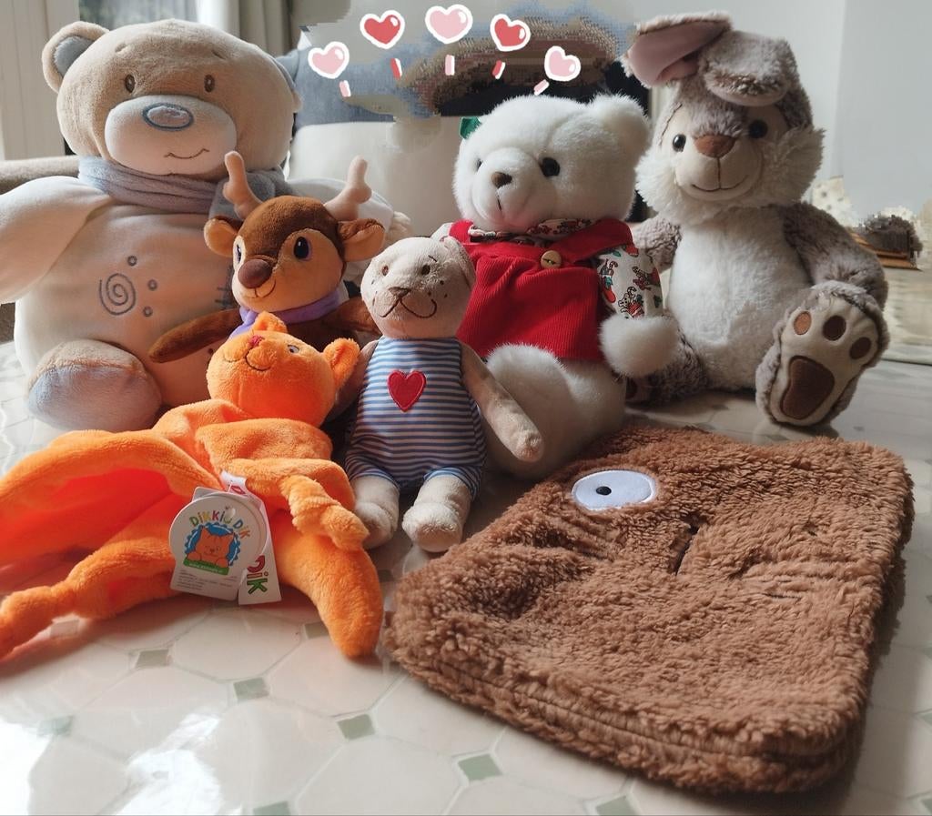 Lot Peluches et doudou, Enfants & Bébés, Enlèvement