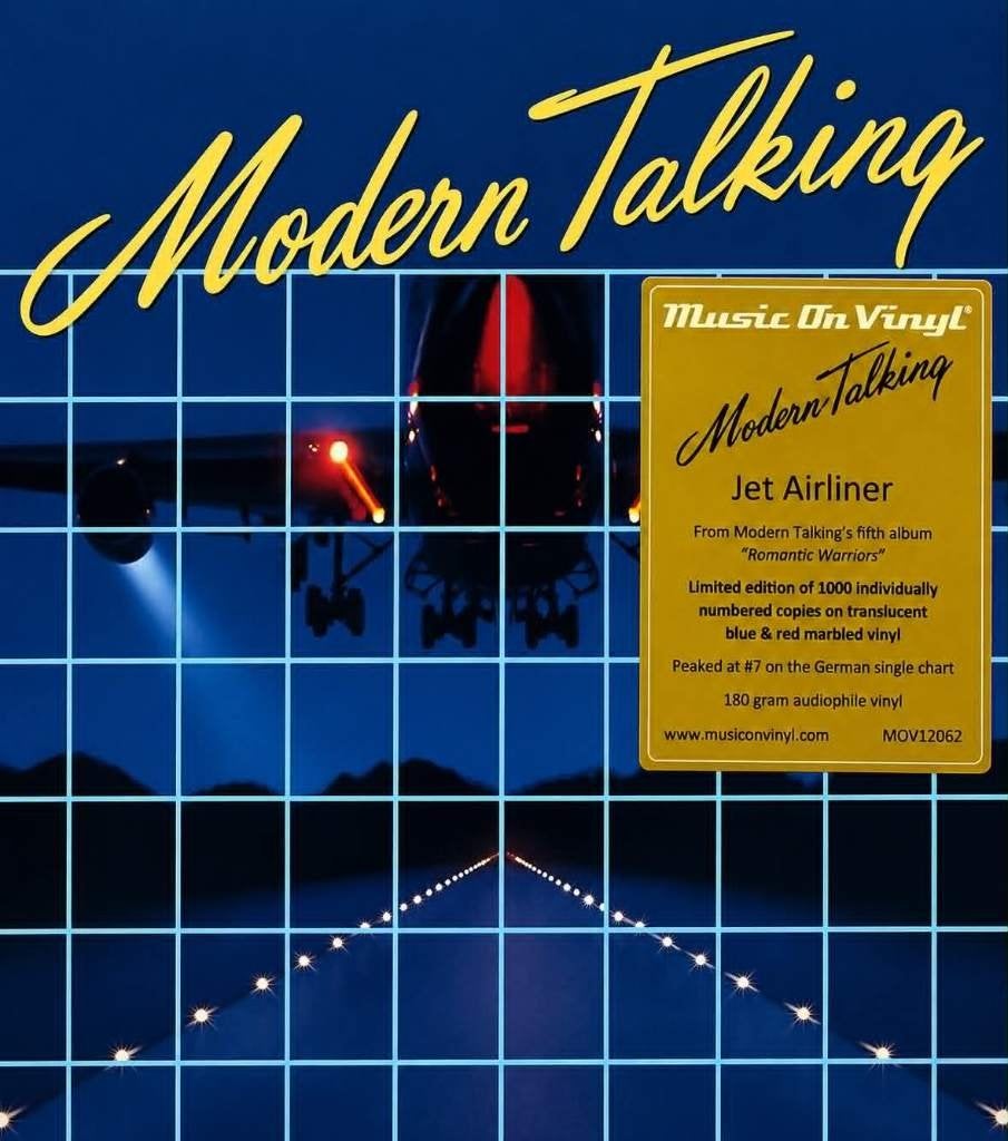 Modern Talking - Jet Airliner (MV), Pop, Ophalen of Verzenden, Colored vinyl, EP