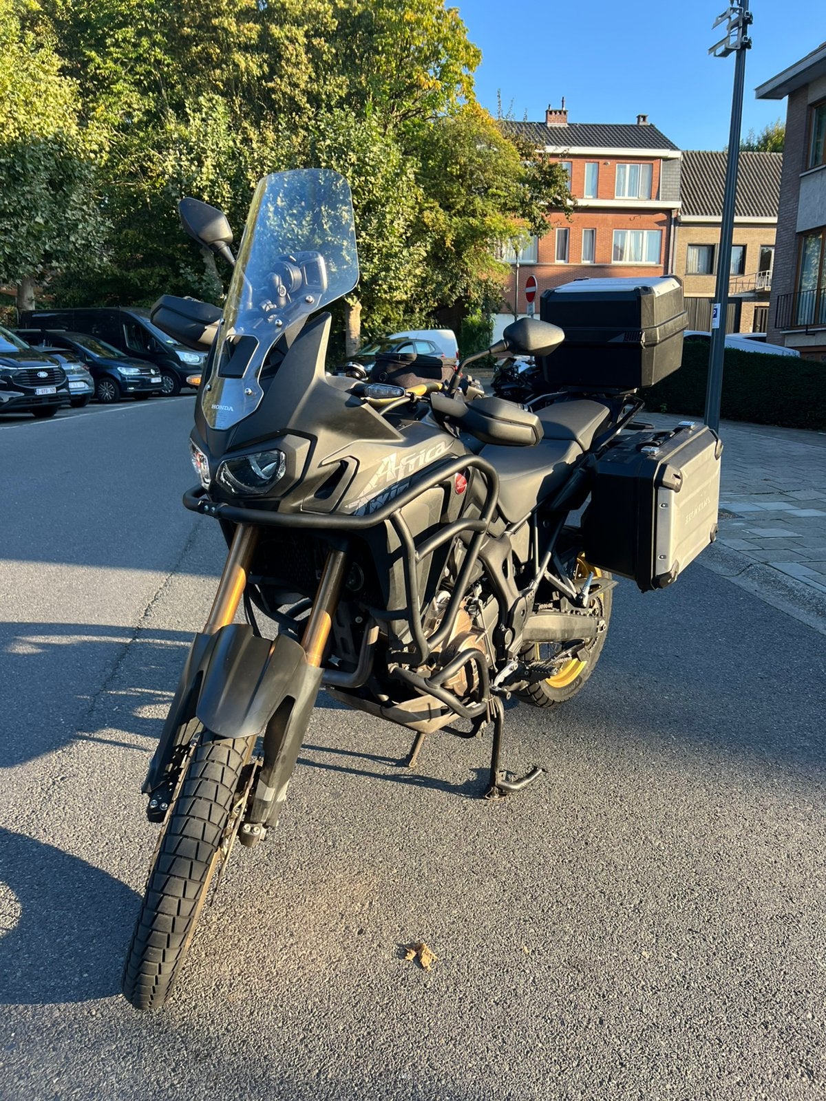 AFRICATWIN HONDA - full options - arrow titanium, Motoren, 3 cilinders, Particulier, Meer dan 35 kW