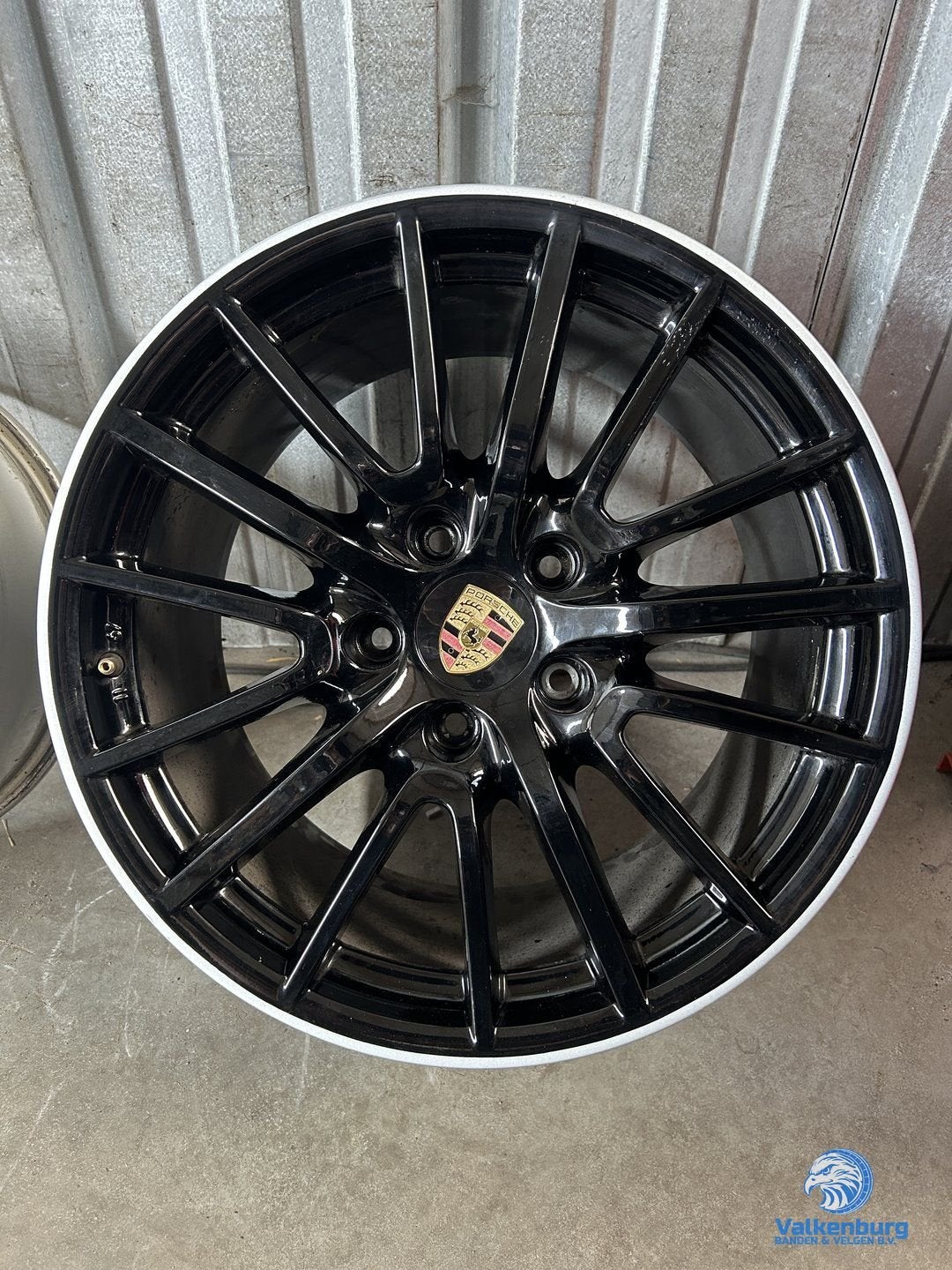 1 stuks originele Porsche 911 997 Sport 19 inch zwarte velg, Auto-onderdelen, 19 inch, Gebruikt, -, -