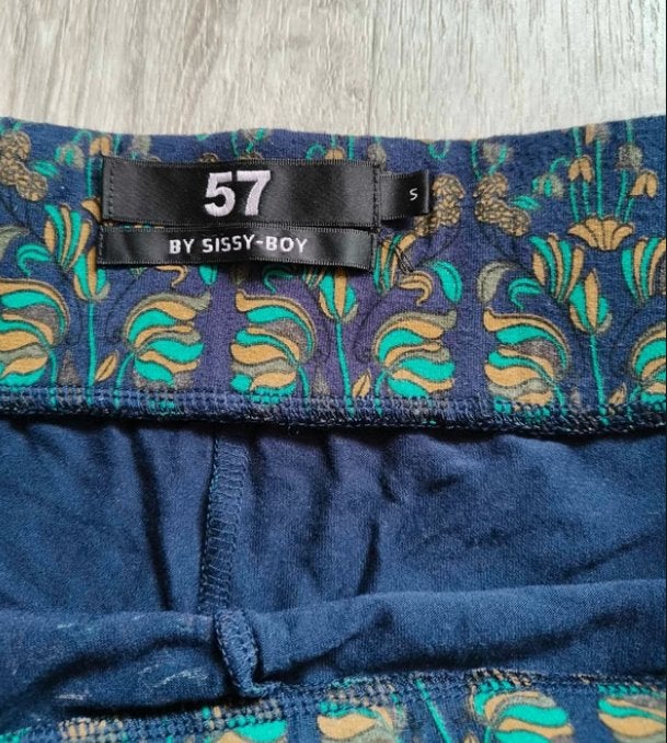 Rok met art nouveau print Sissy Boy mt S, Blauw, Ophalen of Verzenden, Gedragen, Boven de knie