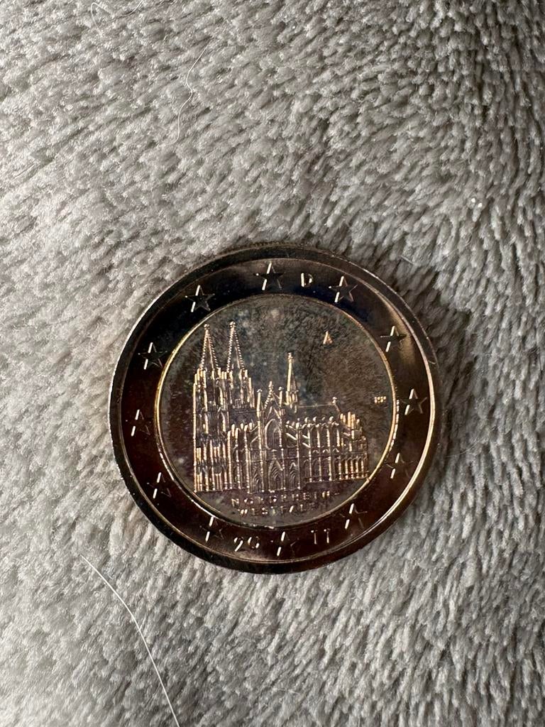 2 euro Dom van Keulen 2011 - Duitsland - A, Ophalen of Verzenden, Duitsland, 2 euro, Losse munt