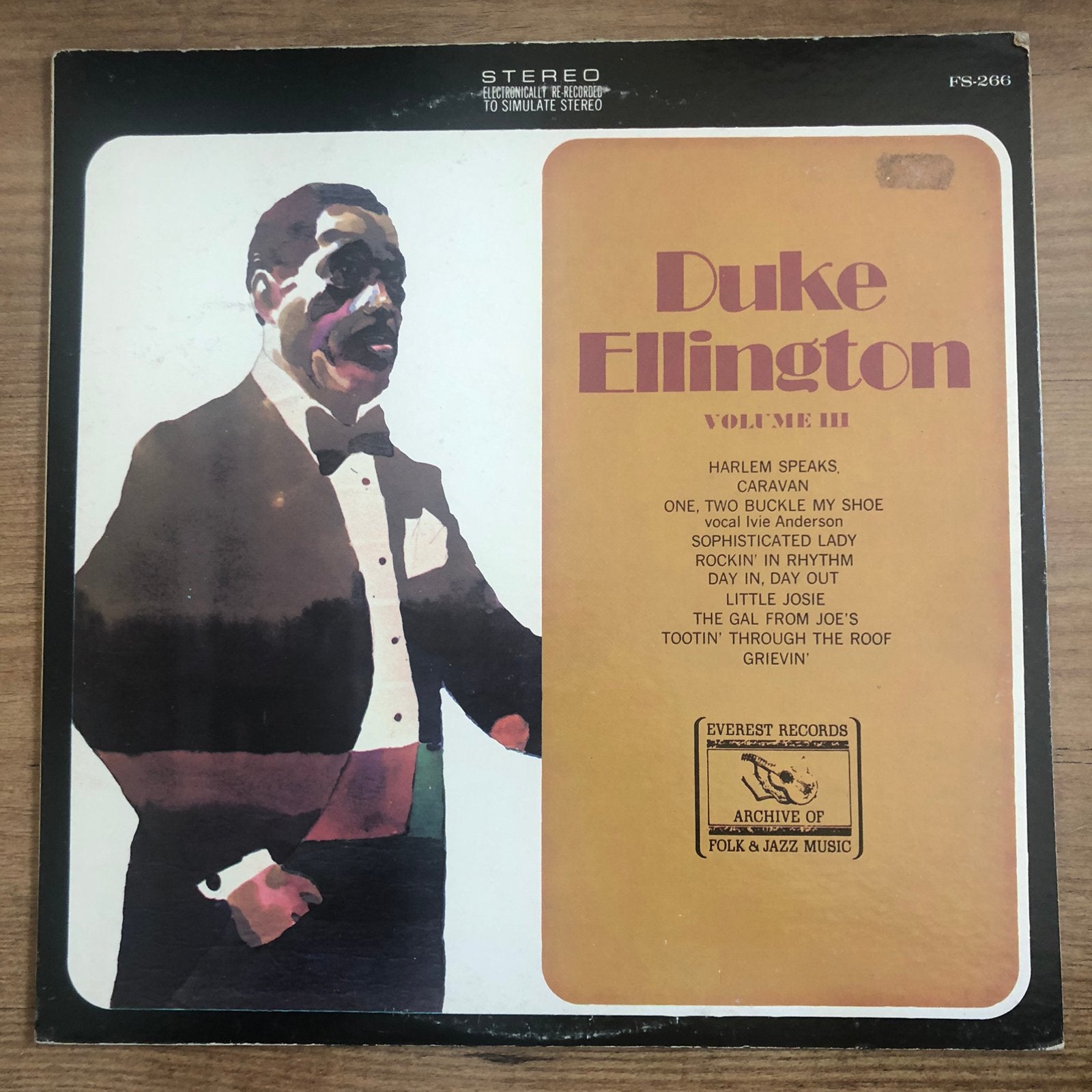 Duke Ellington - Volume III LP., Cd's en Dvd's, LP, Gebruikt, Originele persing, Ophalen of Verzenden