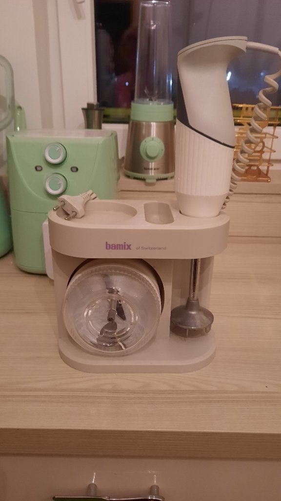 mixeur Bamix (Suisse), Minder dan 1 liter, Ophalen, Zo goed als nieuw, 2 snelheden