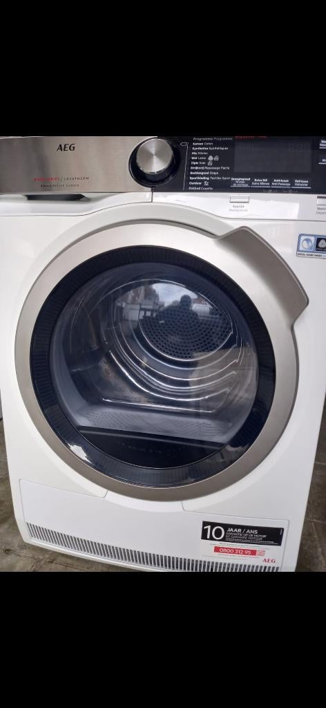 Sèche linge AEG 8kg pompe à chaleur A +++. Série 8000, Electroménager, Sèche-linge, Enlèvement, Comme neuf, Chargeur frontal