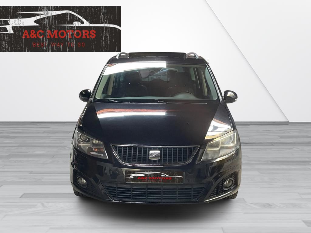 Seat Alhambra 2.0tsi dsg/pano/xenon, Auto's, Seat, Monovolume, Zwart, 4 cilinders, 5 deurs