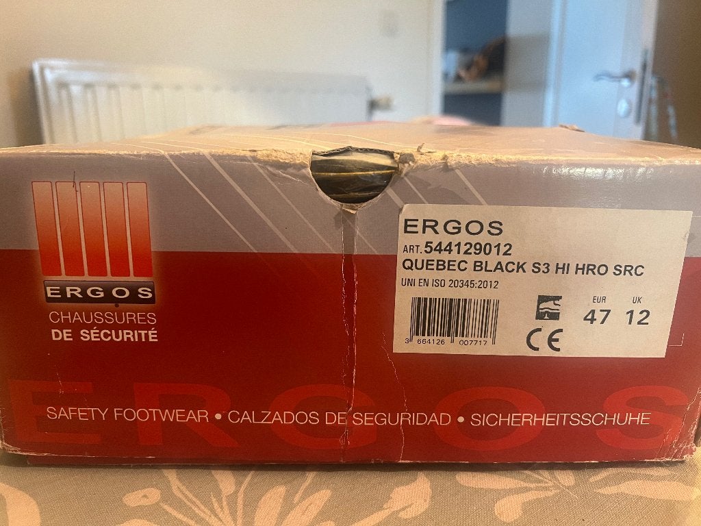 veiligheidsschoenen hoge zool, Vêtements | Hommes, Chaussures, Neuf, Chaussures de travail, Enlèvement, Noir