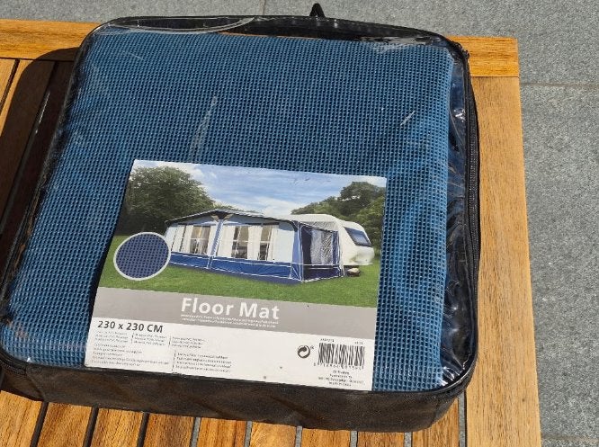 Camping caravan tenttapijt grondzeil 230 x 230cm, Ophalen of Verzenden, Nieuw