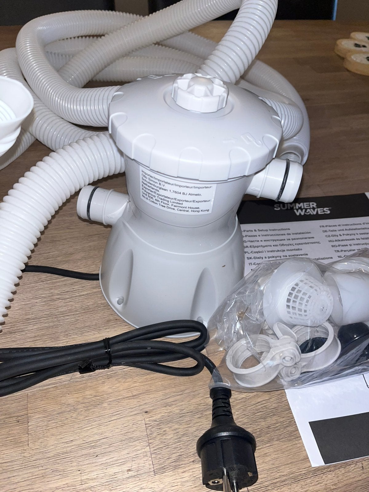 Nieuwe filterpomp voor zwembad – nooit gebruikt, Enlèvement ou Envoi, Neuf